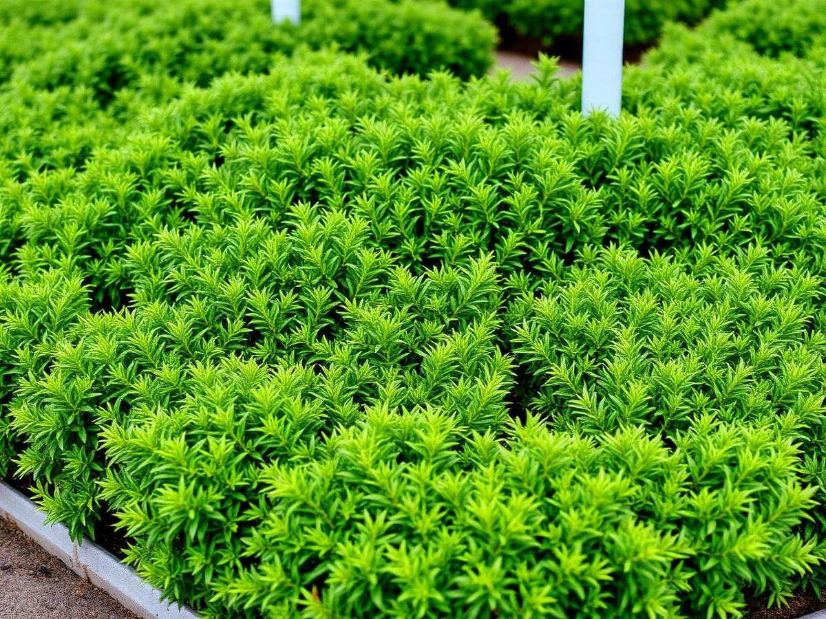 Asian Jasmine (Trachelospermum asiaticum) in a landscape setting